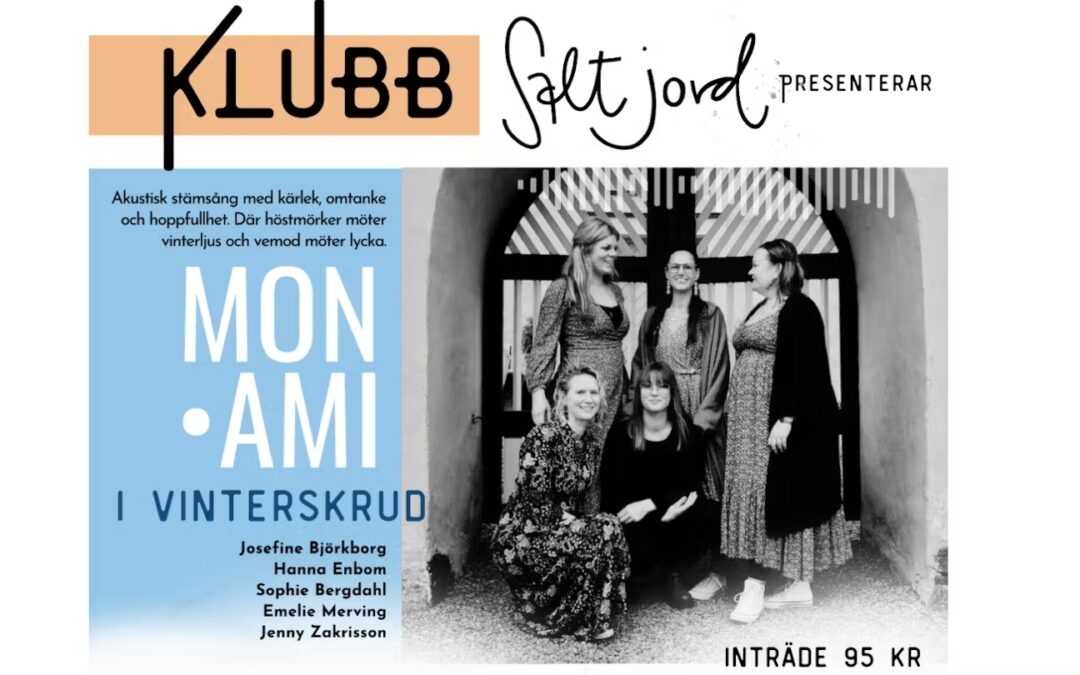 Mon•Ami i Vinterskrud – En stämningsfull julkonsert i Nyköping